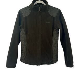 Barbour green fleece jacket